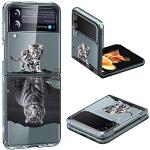 Reduzierte Samsung Galaxy Z Flip Cases Art: Flip Cases mit Pailletten aus Silikon stoßfest 