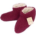 Cats Collection Bettschuhe Wolle Bordeaux 40/41