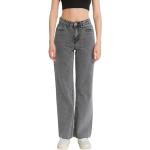 Catwalk, Basic Jeans Hohe Taille - D83606 Gray, Damen, Größe: W28