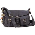 Braune Catwalk collection Handbags Lederhandtaschen aus Leder mit Schlüsselhalter für Damen medium 
