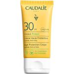 Französische Caudalie Vegane Bio Creme Sonnenschutzmittel 50 ml LSF 30 für  alle Hauttypen für das Dekolleté 