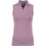 Rosa Sportliche Cavallo V-Ausschnitt Damenpoloshirts & Damenpolohemden mit Glitzer Größe S 