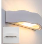 Weiße hofstein LED Wandleuchten aus Keramik E27 