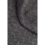 Schwarze Fischgrät Moderne Kuscheldecken & Wohndecken aus Wolle trocknergeeignet 130x220 