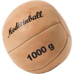 Cawila Leder Medizinball Pro 1,0 Kg Medizinball braun One Size