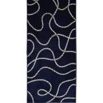 Marineblaue CAWÖ Strandtücher aus Baumwolle 80x180 