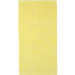 Gelbe Unifarbene CAWÖ Handtücher aus Baumwolle 50x100 