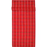 Rote Karo Moderne CAWÖ Saunatücher & Saunahandtücher aus Baumwolle 80x200 