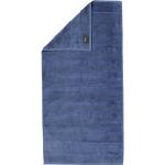 Mitternachtsblaue Unifarbene Moderne CAWÖ Handtücher aus Baumwolle 50x100 