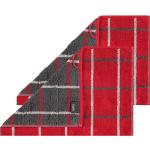 Rote CAWÖ Quadratische Gästehandtücher 30x50 2-teilig 