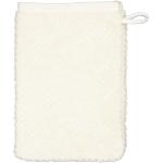 Beige CAWÖ Waschhandschuhe aus Baumwolle 16x22 