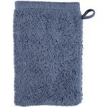 Mitternachtsblaue CAWÖ Waschhandschuhe aus Baumwolle 16x22 