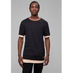 CAYLER & SONS Print-Shirt »CS CS1640 CSBL Deuces Long Layer Tee T-Shirt«, black/pale peach