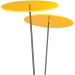 Cazador-del-sol ® Medio | Duo | 2 Stück Sonnenfänger-Scheiben gelb 1,20 Meter hoch - das Original