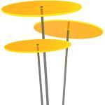 Cazador-del-sol ® Medio | tres | 3 Stück Sonnenfänger-Scheiben gelb 1,20 Meter hoch - das Original