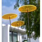 Orange Cazador-del-Sol Sonnenfänger aus Acrylglas 3-teilig 