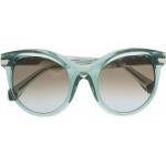 Grüne Cazal Runde Runde Sonnenbrillen aus Acetat für Damen 