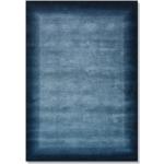 Blaue Rechteckige Orientteppiche aus Textil 