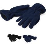 Marineblaue Beechfield Herrenhandschuhe aus Polyester Größe M 