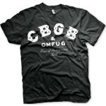 Cbgb & Omfug Logo T-Shirt Black