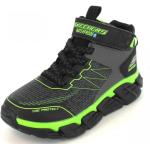 Schwarze Skechers Outdoor Schuhe mit Klettverschluss wasserdicht für Kinder Größe 33 
