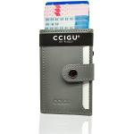 Graue Mini Geldbörsen mit RFID-Schutz für Herren mini 