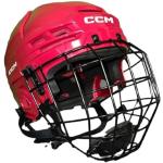 CCM Tacks 70 Helm Combo Senior, Größe:L, Farbe:Rot