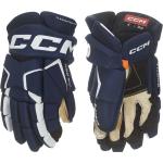 CCM Tacks AS 580 SR 13 Navy/White Eishockey-Handschuhe