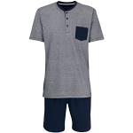 Marineblaue Ceceba Pyjamas kurz aus Jersey für Herren Größe 4 XL 2-teilig 