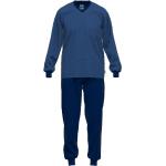 Blaue Ceceba Herrenschlafanzüge & Herrenpyjamas aus Baumwollmischung Größe XL 