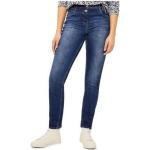 Blaue Bestickte CECIL Slim Fit Jeans Weite 29, Länge 34 