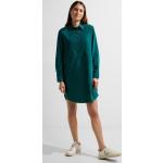 Reduzierte Grüne Elegante Langärmelige CECIL Freizeitkleider aus Baumwolle für Damen Größe XXL 