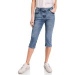 Reduzierte Blaue CECIL Capri-Jeans für Damen Weite 33 für den für den Sommer 