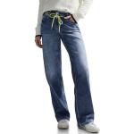 Reduzierte Blaue CECIL High Waist Jeans aus Denim für Damen Weite 36 