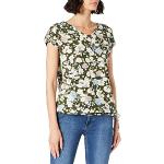 Reduzierte Olivgrüne Kurzärmelige CECIL T-Shirts für Damen Größe XS 