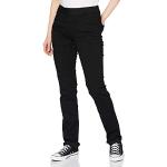 Schwarze CECIL Toronto Slim Fit Jeans aus Denim für Damen Weite 33 