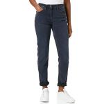 Schwarze CECIL Slim Fit Jeans aus Denim für Damen Weite 30 