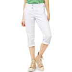 Reduzierte Weiße Loose Fit CECIL Slim Fit Jeans aus Denim für Damen Weite 27 für den für den Sommer 