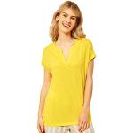 Reduzierte Gelbe Kurzärmelige CECIL T-Shirts für Damen Größe M für den für den Sommer 