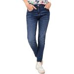 Reduzierte Blaue CECIL Slim Fit Jeans aus Denim für Damen Weite 27 