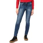 Blaue Loose Fit CECIL Slim Fit Jeans aus Denim für Damen Weite 27 