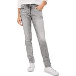 Reduzierte Graue Loose Fit CECIL Slim Fit Jeans aus Denim für Damen Weite 34 