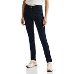 Reduzierte Schwarze CECIL Slim Fit Jeans aus Denim für Damen Weite 31 
