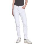 Reduzierte Weiße CECIL Slim Fit Jeans aus Denim für Damen Weite 28 