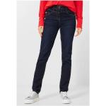 Dunkelblaue CECIL Toronto Slim Fit Jeans aus Denim für Damen Größe XS 