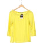 Reduzierte Gelbe Langärmelige CECIL Jerseyshirts aus Jersey für Damen Größe S 