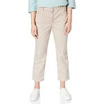 Reduzierte Sandfarbene Casual CECIL New York Slim Fit Jeans aus Denim für Damen Größe XXL Weite 27 