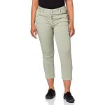 Reduzierte Khakifarbene Casual CECIL New York Slim Fit Jeans aus Denim für Damen Größe XXL Weite 26 