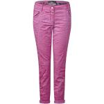 Cecil Damen New York Loose Fit Hose, rosa (Magic pink 11277), 44 (Herstellergröße: 33)