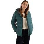 Reduzierte Tannengrüne Gesteppte CECIL Steppjacken mit Kapuze mit Kapuze für Damen Größe XL für den für den Winter 